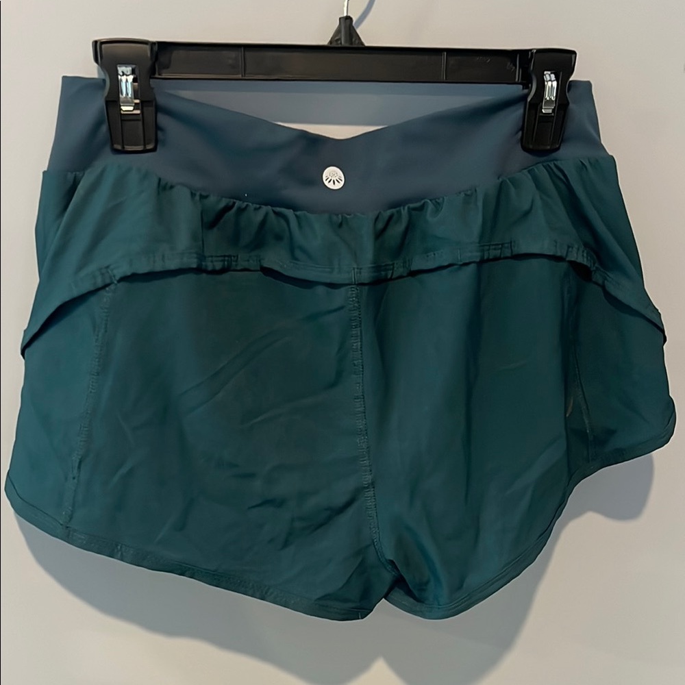 SENITA ATHLETICS Women's Teal Shorts - Picture 5 of 8